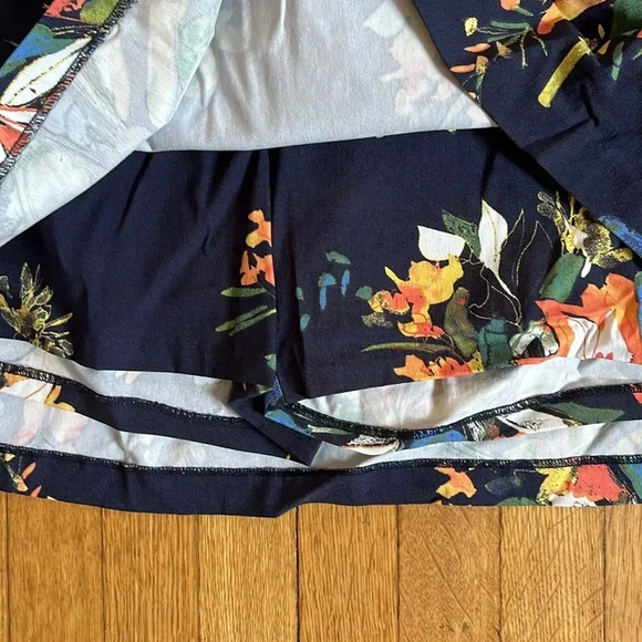 Floral stretch skort - Picture 2 of 3